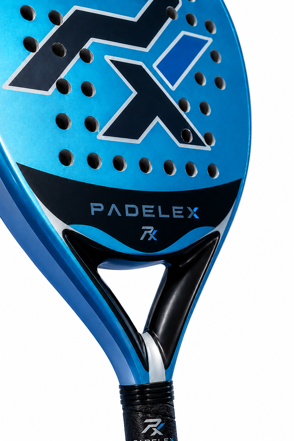 PADELEX PX Aqua Control Padel Racket – Lightweight Precision Performance Paddle (Aqua Blue/Black)