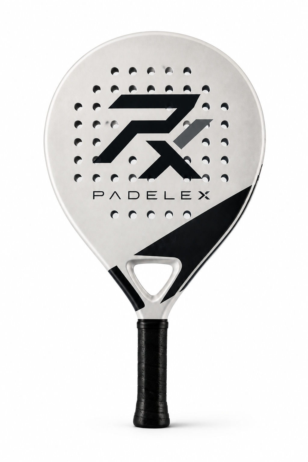 PADELEX PX Classic Control Padel Racket – Lightweight All-Round Performance Paddle (White/Black)
