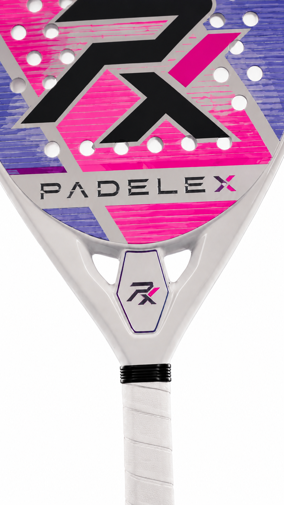 PADELEX PX Fusion Elite Padel Racket – Lightweight Power & Precision Paddle (Pink/Lavender Edition)