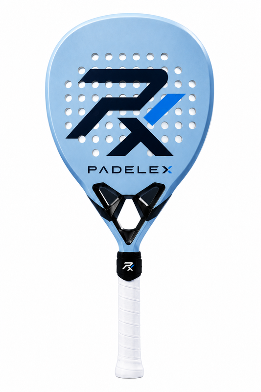 PADELEX PX Ice Control Padel Racket – Lightweight Precision Performance Paddle (Ice Blue/Black)