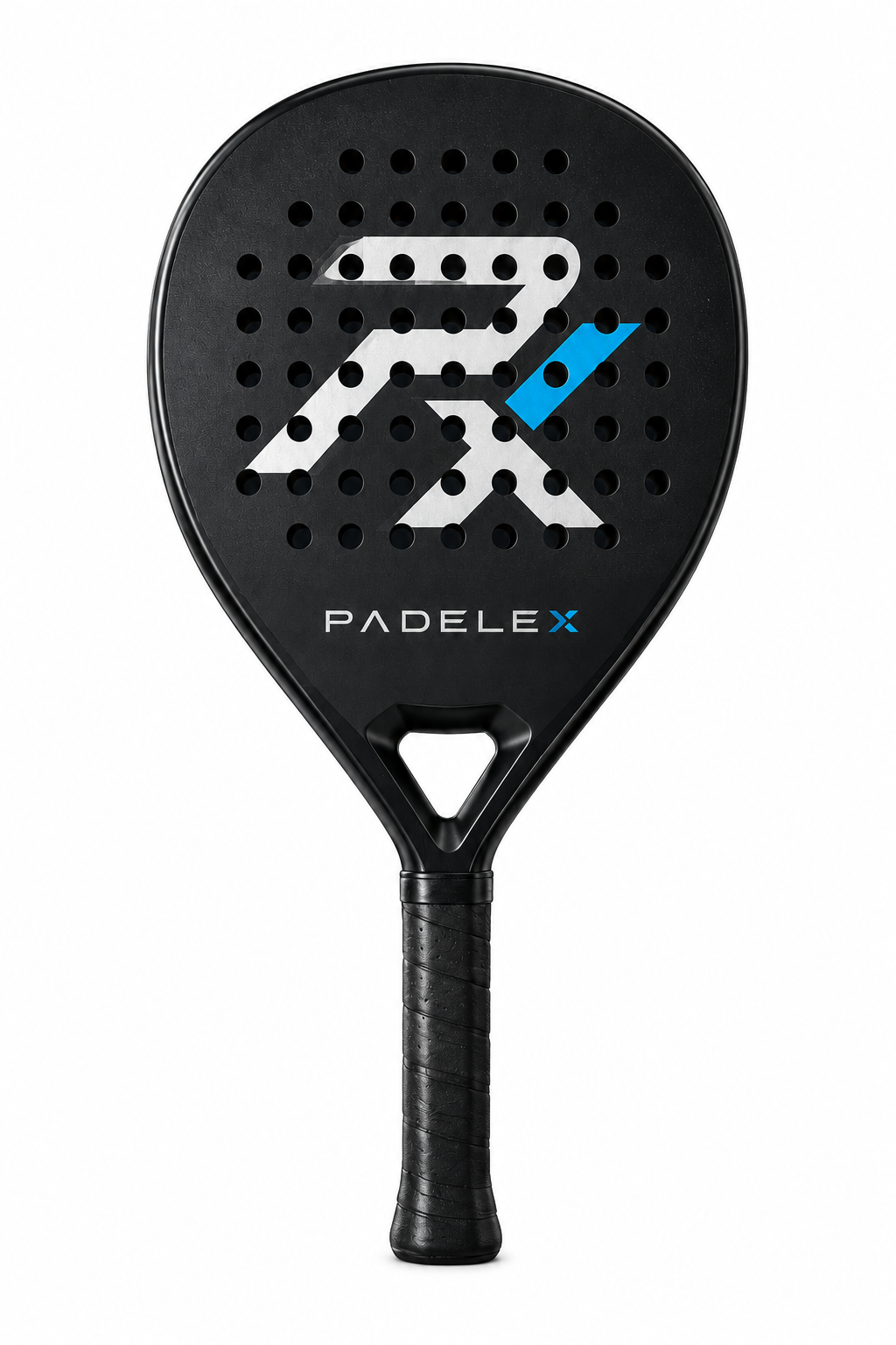 ADELEX PX Stealth Lite Padel Racket – Lightweight All-Round Performance Paddle (Black/Blue Edition)