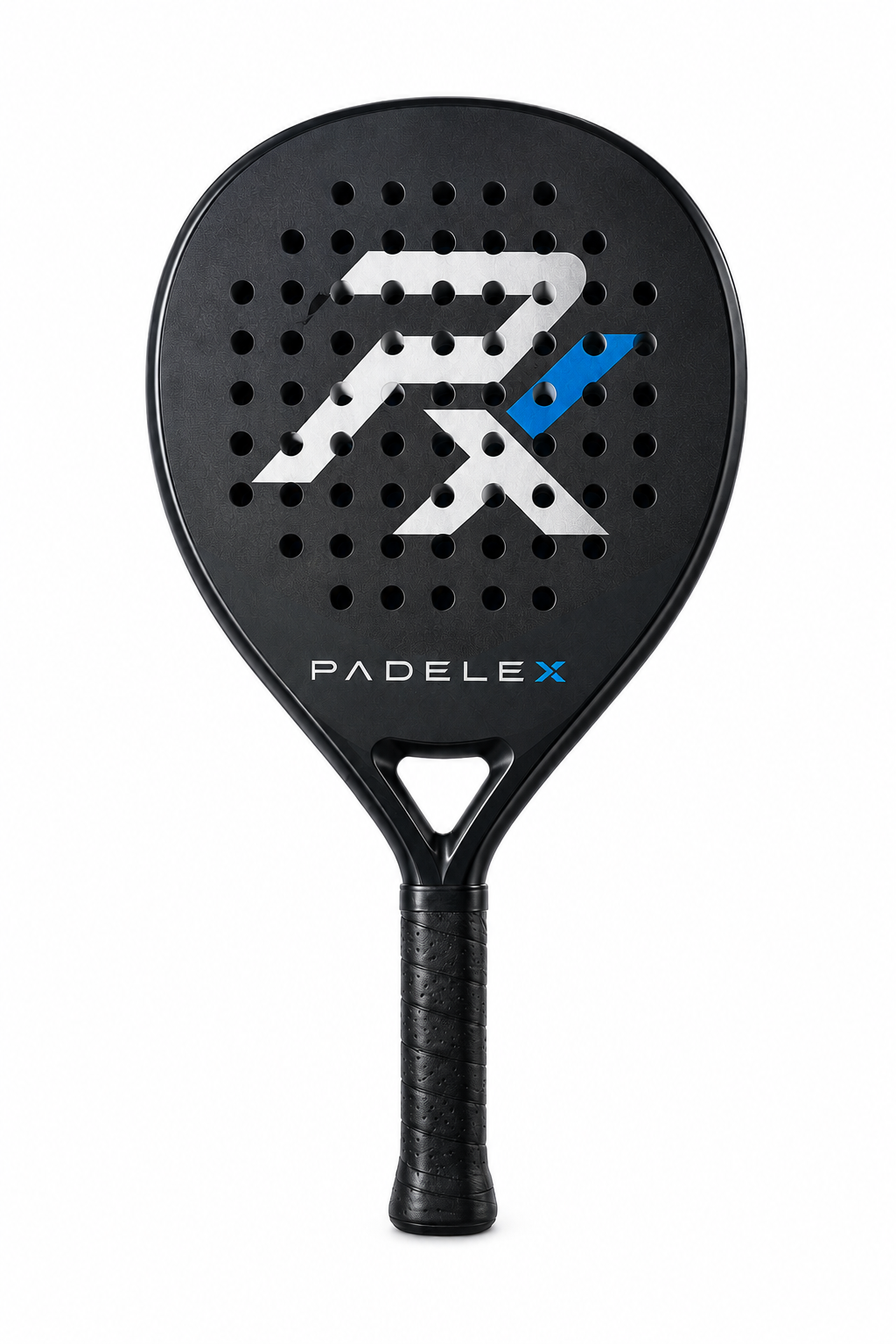 ADELEX PX Stealth Lite Padel Racket – Lightweight All-Round Performance Paddle (Black/Blue Edition)