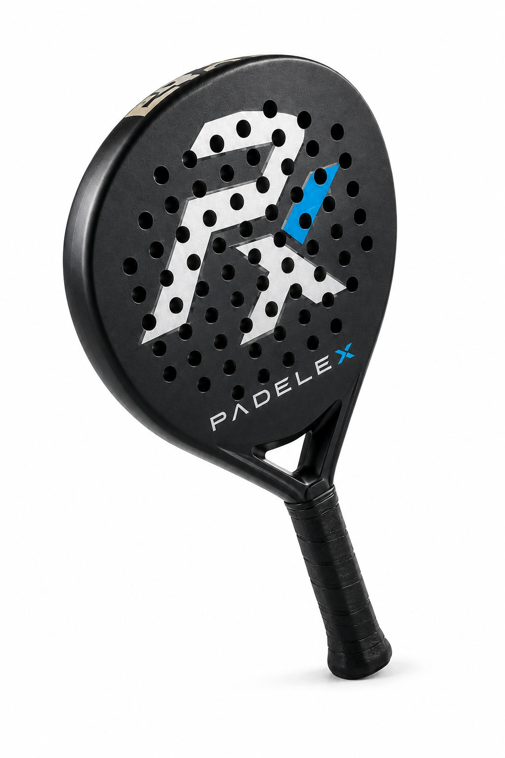 ADELEX PX Stealth Lite Padel Racket – Lightweight All-Round Performance Paddle (Black/Blue Edition)