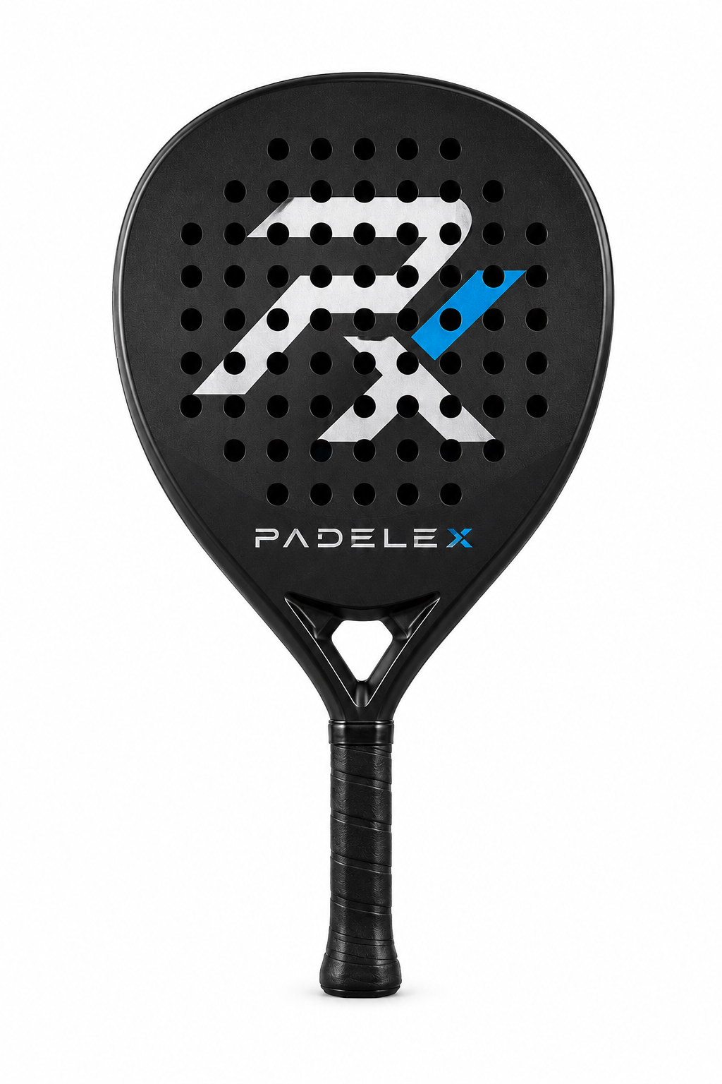 ADELEX PX Stealth Lite Padel Racket – Lightweight All-Round Performance Paddle (Black/Blue Edition)