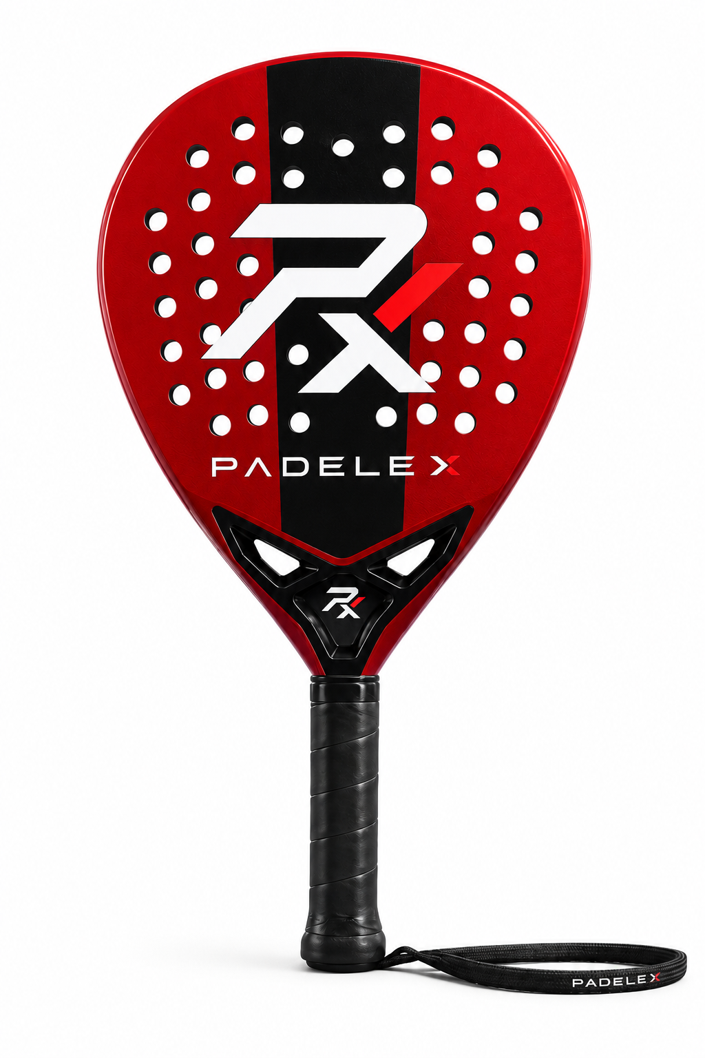 PADELEX RX Junior Padel Racket – Lightweight Performance Paddle (Red/Black Edition)