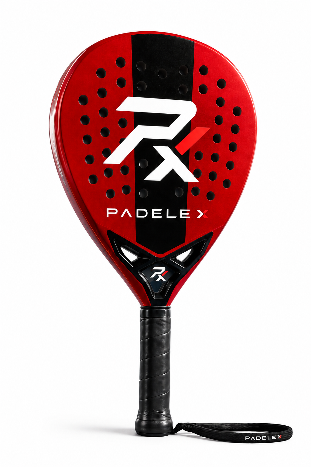 PADELEX RX Junior Padel Racket – Lightweight Performance Paddle (Red/Black Edition)