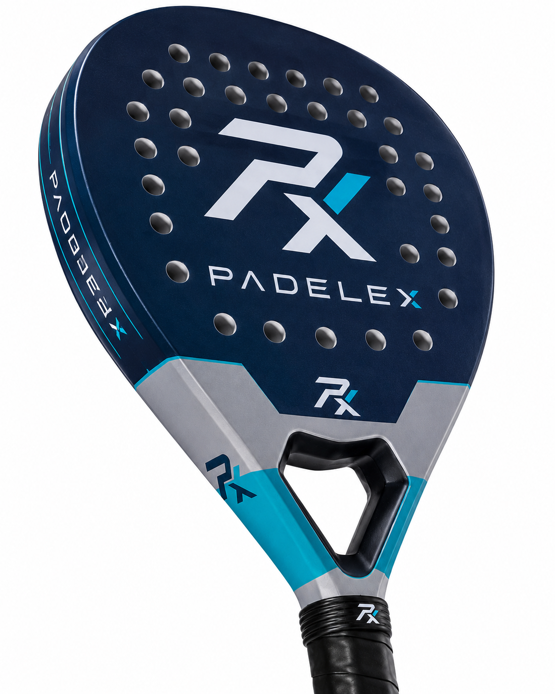 PADELEX PX Elite Control Padel Racket – Professional Lightweight Performance Paddle (Navy Blue/White)