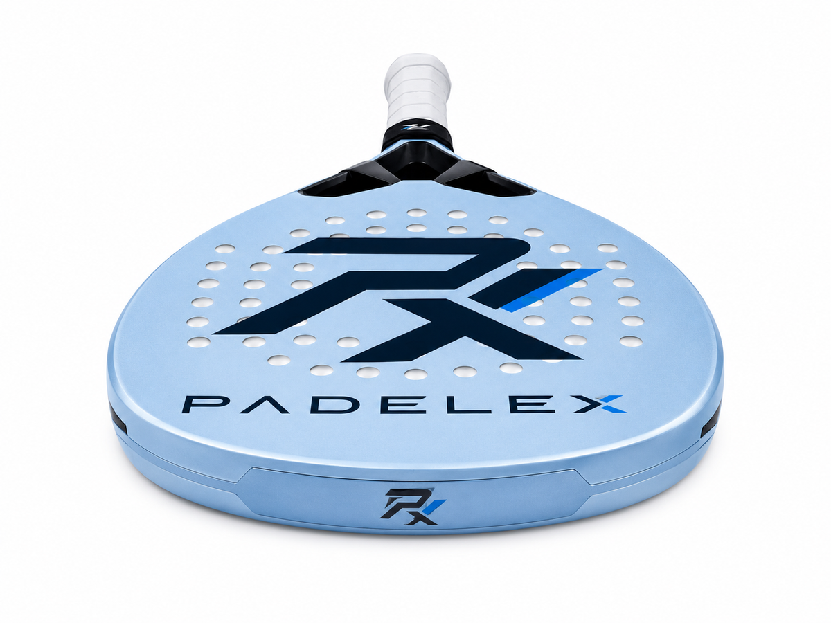 PADELEX PX Ice Control Padel Racket – Lightweight Precision Performance Paddle (Ice Blue/Black)