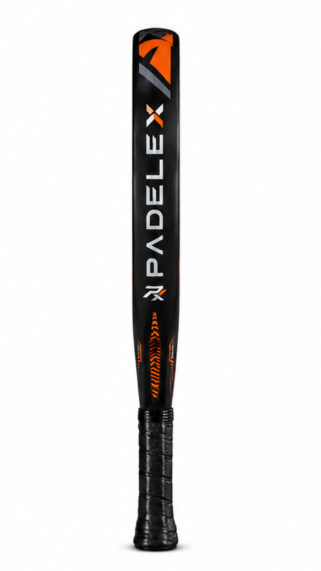 PADELEX PX Carbon Power Padel Racket – Advanced Performance Carbon Fiber Paddle (Black/Orange)
